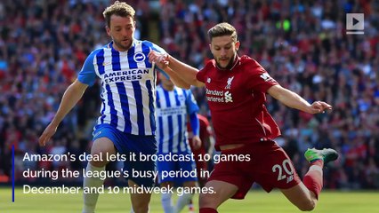 Amazon Gets Rights Deal for Premier League Soccer Package