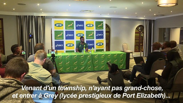 Rugby: du township à la tête des Springboks, Siya Kolisi raconte