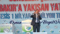 - Orman ve Su işleri Bakanı Eroğlu Diyarbakır’da- Veysel Eroğlu:- “Diyarbakır’a 1 milyar 70 milyon liralık 10 tesisin temelini atacağız”- “Diyarbakır’a hükümetimiz çok önem veriyor, burası peygamberler, evliyalar diyarı, buray...