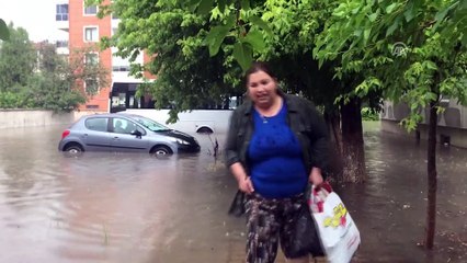Sağanak, hayatı olumsuz etkiledi (2) - EDİRNE