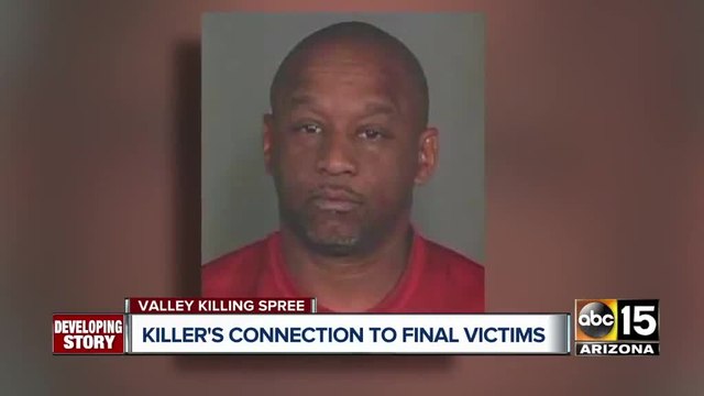 Top stories: Killer's connection to Fountain Hills victims revealed; Body cam video shows police punching; Beware of worn tires on wet roads