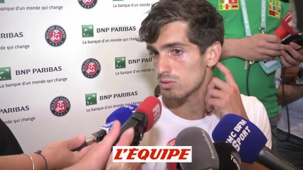 Herbert «J'espère que je ne lui ai pas pété un tympan» - Tennis - Roland-Garros