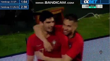Goncalo Guedes Goal HD - Portugal 3-0 Algeria 07.06.2018