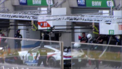 journee test 24 heures du mans 2018 BMW M8GTE#81 et #82