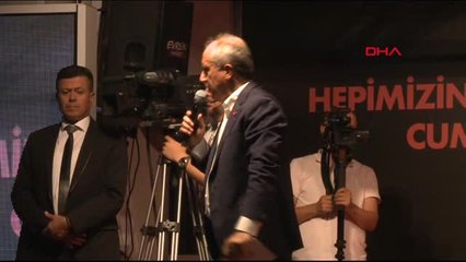 Burdur Cumhurbaşkanı Adayı İnce Burdur'da Konuştu