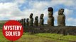 The mystery of how Easter Island statues red hats have been solved