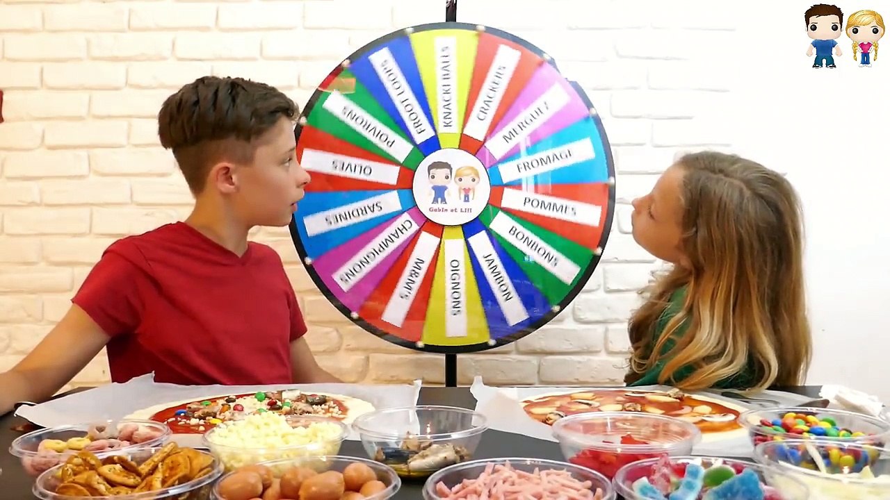 MYSTERY WHEEL OF PIZZA CHALLENGE : C'est n'importe quoi!!!