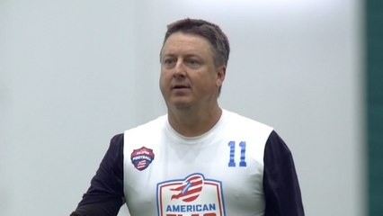 AFFL: Highlights from 50-year-old quarterback Chris Hughes' 5 TD game