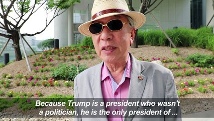South Koreans give views on Trump
