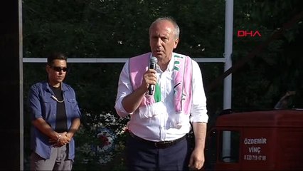 Isparta Cumhurbaşkanı Adayı İnce Isparta'da Konuştu