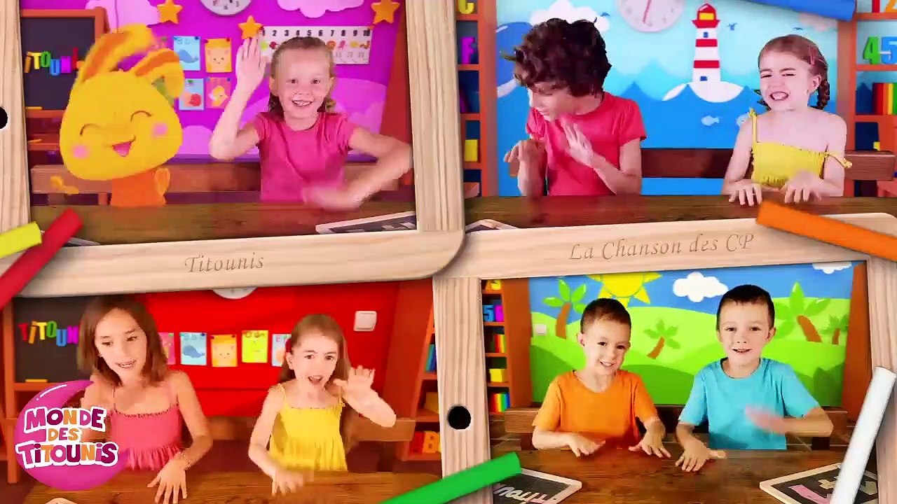 La chanson de l'école - Je suis au CP - Danse des Titounis