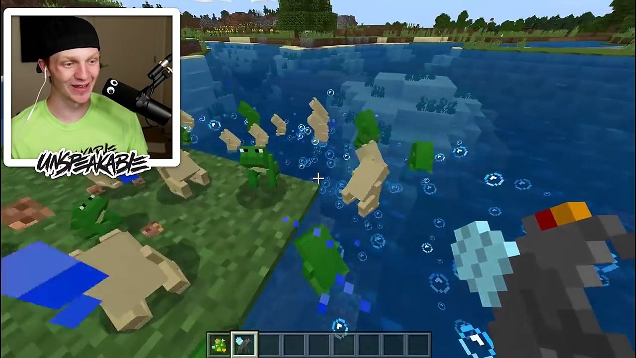 HOW TO SPAWN A FROG IN MINECRAFT!