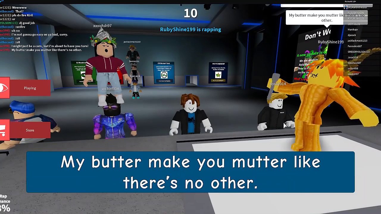 Roblox Rap Battles But They Can T Spell Video Dailymotion - best roblox jobs