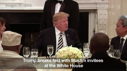 Trump hosts first iftar dinner at White House