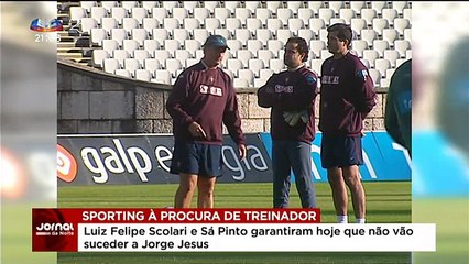À procura do substituto de Jorge Jesus