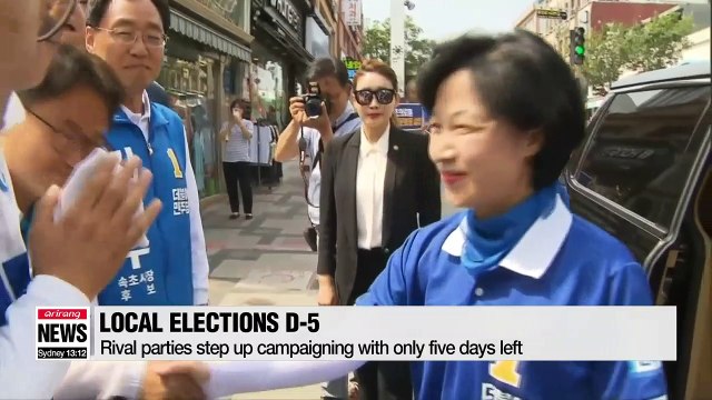 Rival parties putting all efforts into campaigning ahead of June 13 local elections