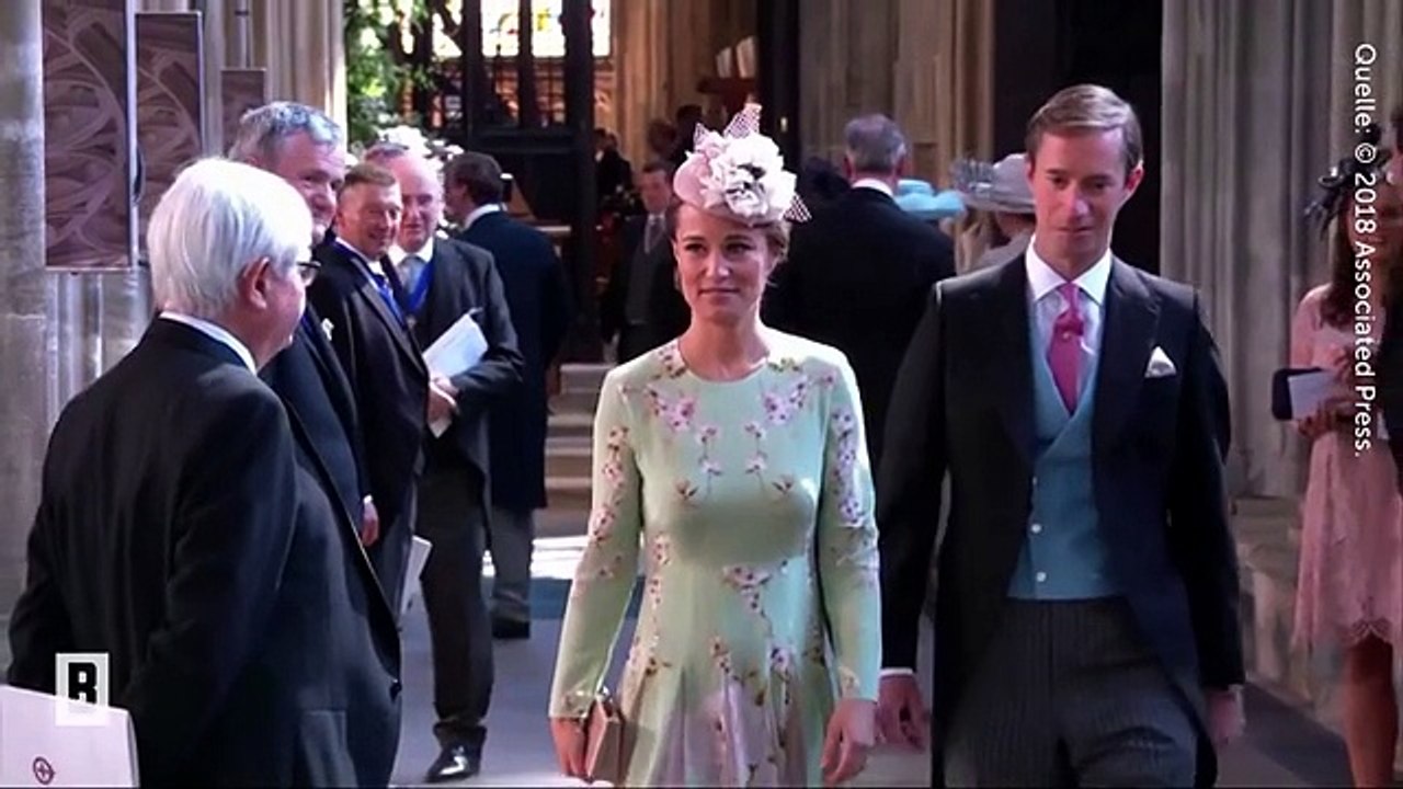 Pippa Matthews - Im zarten Blumenkleid bei der Hochzeit: So zauberhaft verhüllt sie ihren Mini-Babybauch