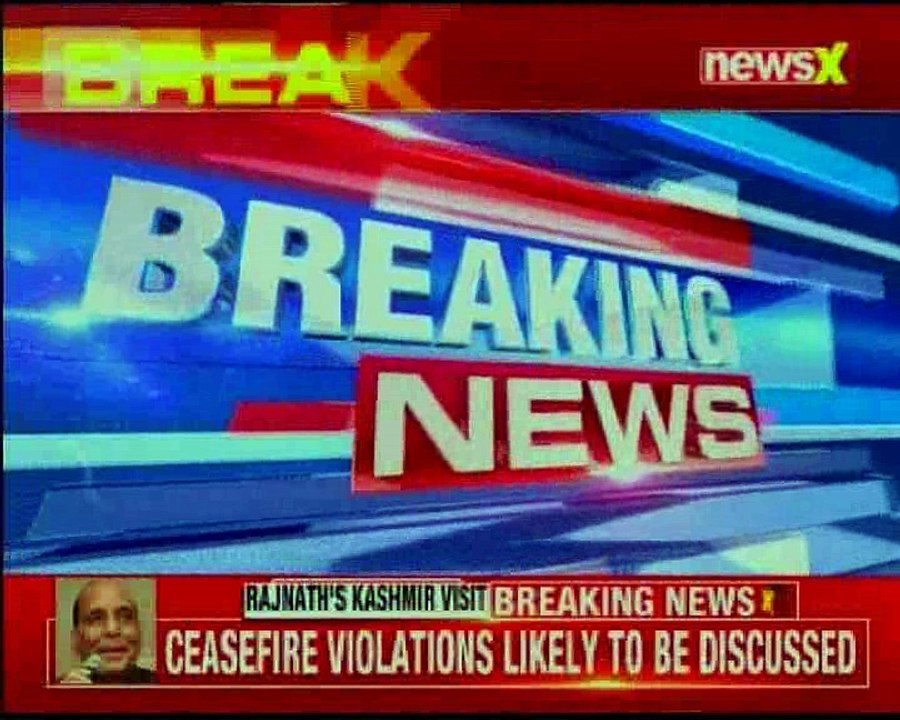 Rajnath Singh leaves for 2-day J&K visit; repeated ceasefire violations on agenda