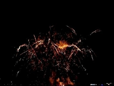 Feu d'artifice vieux port