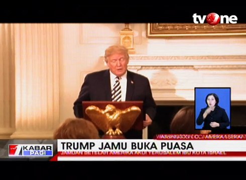 Presiden Trump Adakan Jamuan Buka Puasa di Gedung Putih