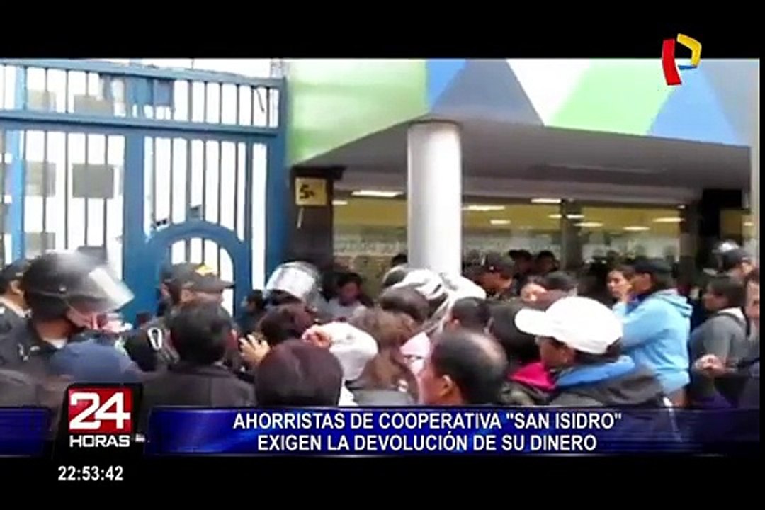 Ahorristas de cooperativa San Isidro retiran su dinero ante investigación por lavado de activos