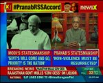 Pranab RSS Accord BJP-Congress war of words ensues after Pranab's speech