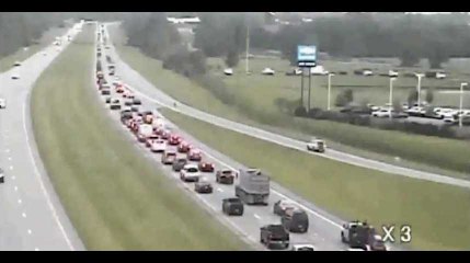 Ce conducteur est visiblement resté bloqué en marche arrière