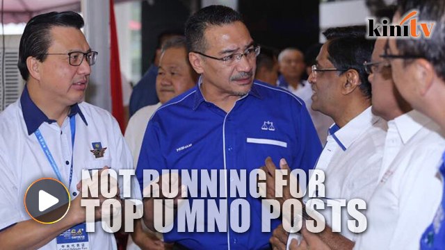Hishammuddin will not contest top Umno posts