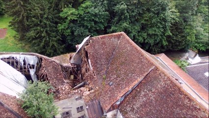 Après l'effondrement de la villa des Carmes