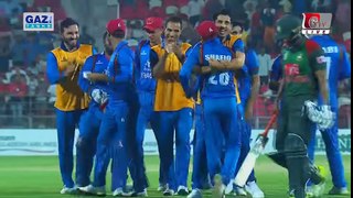 Winning Moments of Afghanistan Against Bangladesh 3-0 T20i Series 2018