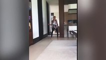 Bebé de Enrique Iglesias baila con Anna Kournikova