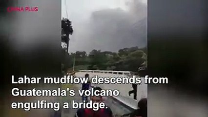 Guatemala's Volcano de Fuego, one of Central America's most active volcanoes erupted in fiery explosions of ash and molten rock on Sunday. Twenty-five people we