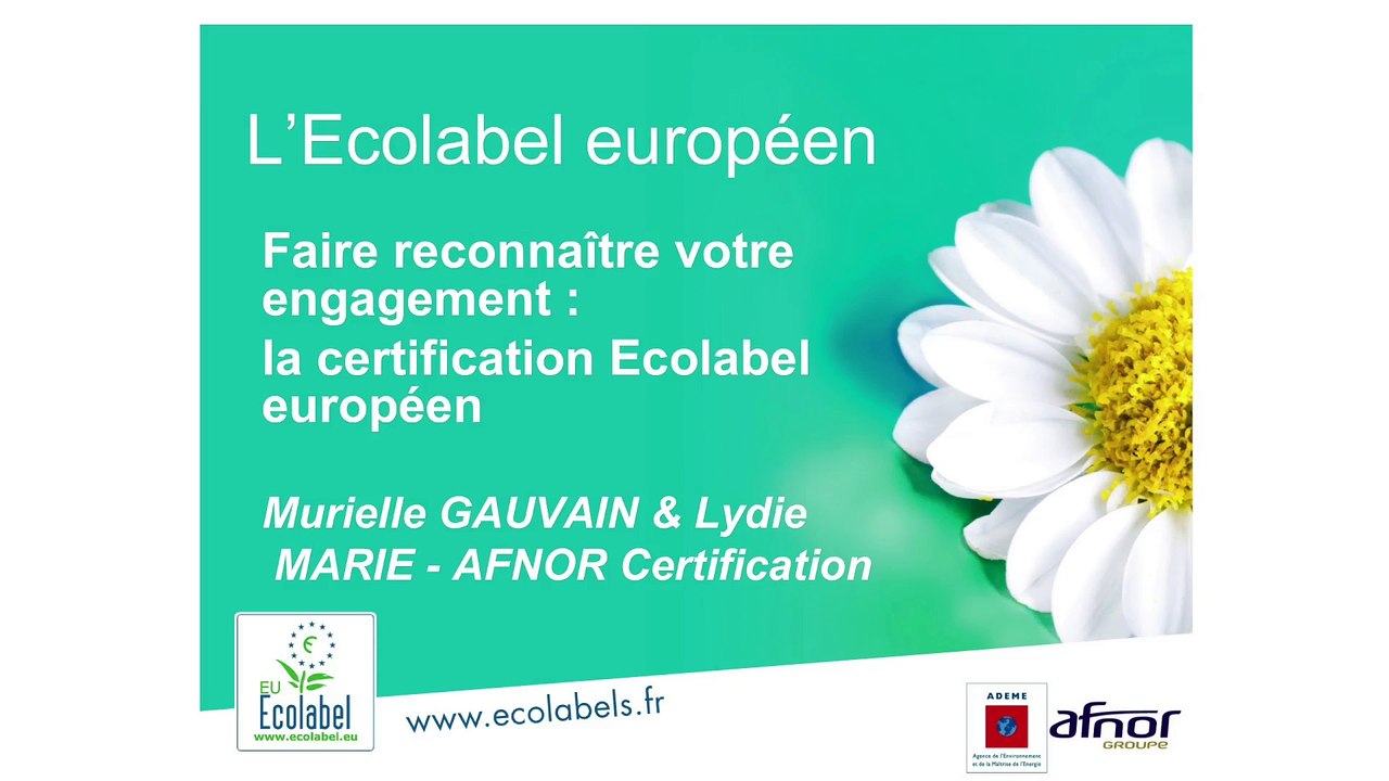Ecolabel européen service nettoyage – Critères produits nettoyage