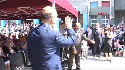 Bakan Soylu Karne Dağıtım Törenine Katıldı