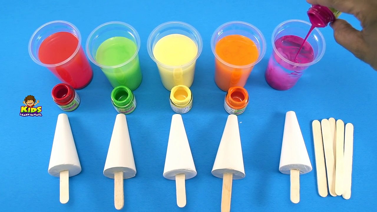 How to Make Ice Cream Coloring Learn Colors for...