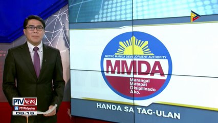 MMDA, handa na ngayong tag-ulan