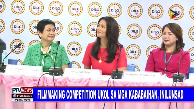 Filmmaking competition ukol sa mga kababaihan, inilunsad