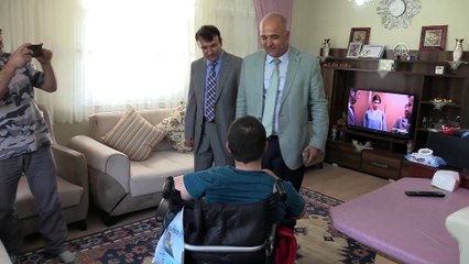 Diploma sevincini evinde yaşadı - ZONGULDAK
