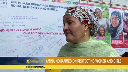 'Early child marriage must no longer be accepted'- deputy UN chief Amina Mohammed