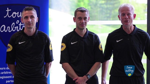 Rencontre exclusive avec Clément Turpin et ses assistants