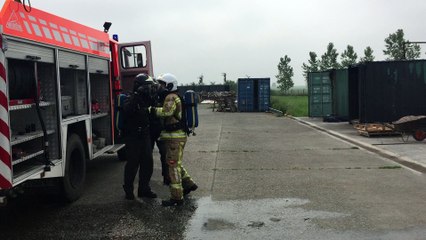 Elio Di Rupo s'est transformé en pompier