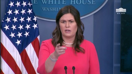 Sarah Sanders Says Her 'Credibility Is Probably Higher Than The Media's'