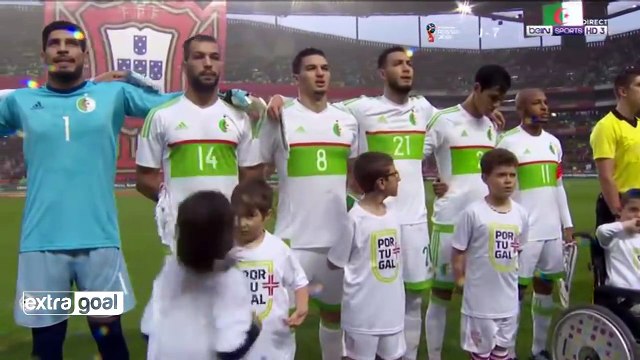 ملخص مباراة البرتغال والجزائر 3-0 - تألق كريستيانو رونالدو- استعدادات كأس العالم 2018