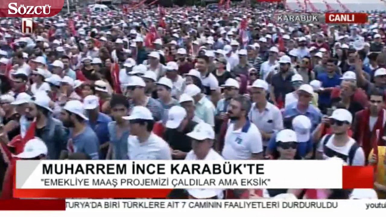 Muharrem İnce Erdoğan'a karne