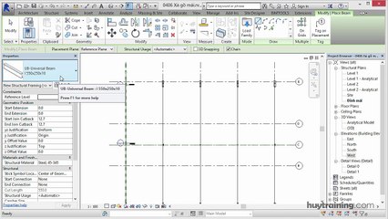 0406. _Tạo xà gồ mái trong Revit  mp4