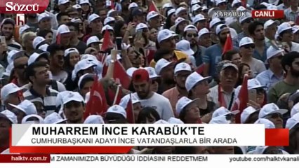 Video herunterladen: Muharrem İnce Erdoğan'ın kandırıldım videosunu izletiyor