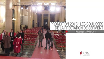 Les coulisses de la prestation de serment de la promotion 2018