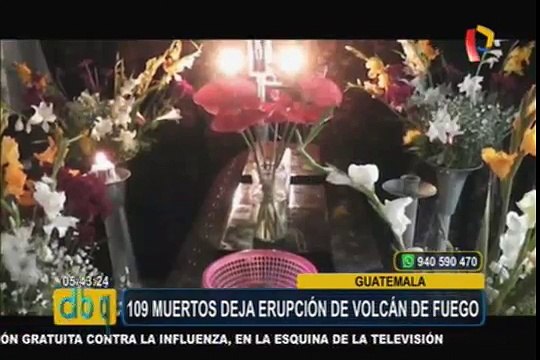 Guatemala y Hawai sufren pérdidas por erupción de volcanes