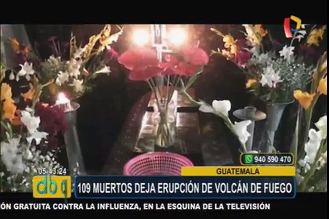Guatemala y Hawai sufren pérdidas por erupción de volcanes