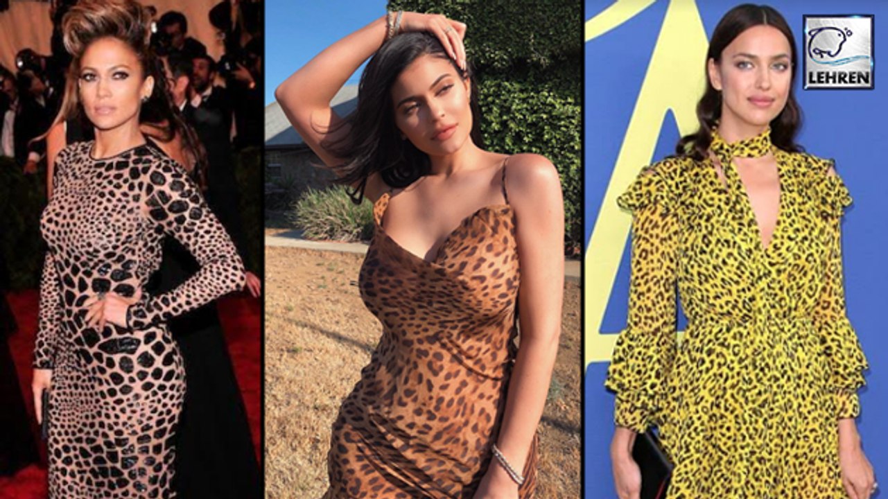 Celebs In Leopard Print Clothes